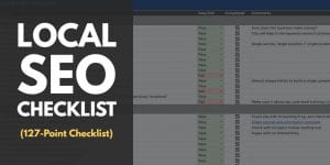 Local SEO Checklist