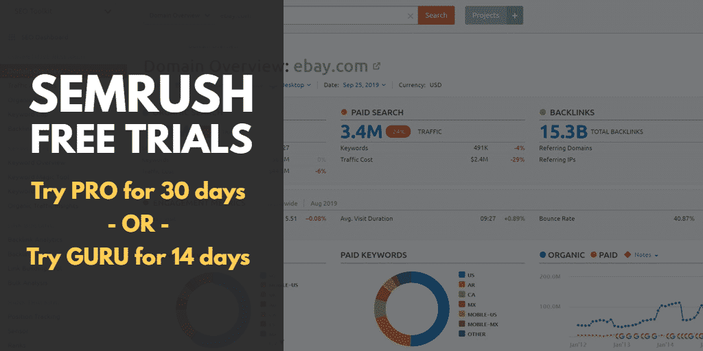 semrush one month free