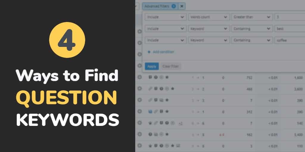 4 Ways to Find Question Keywords (With Examples)