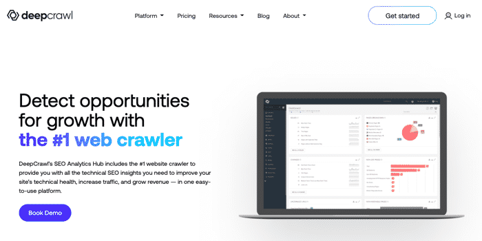 Deepcrawl enterprise technical SEO software
